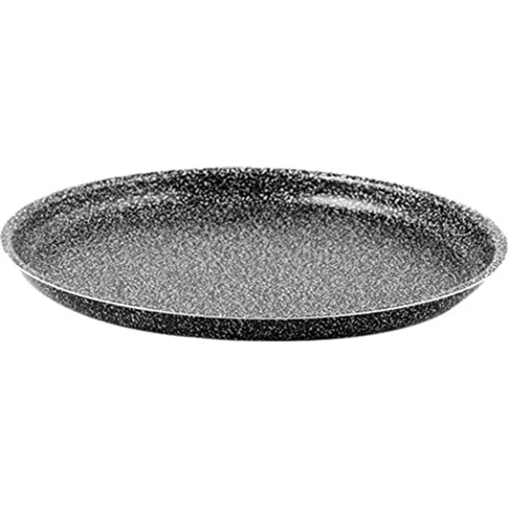 Home Stone Form Pizza Rund, Antihaft, Stein, Antrazit, 32 cm