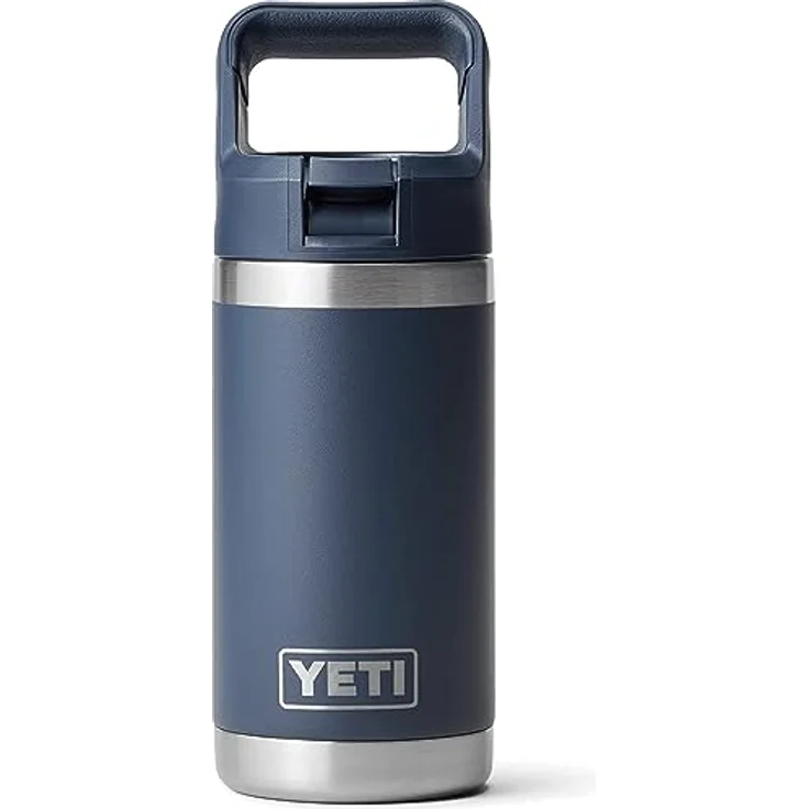 YETI Rambler Jr Kinderflasche, Navy, 12oz (354ml) – Bild 2