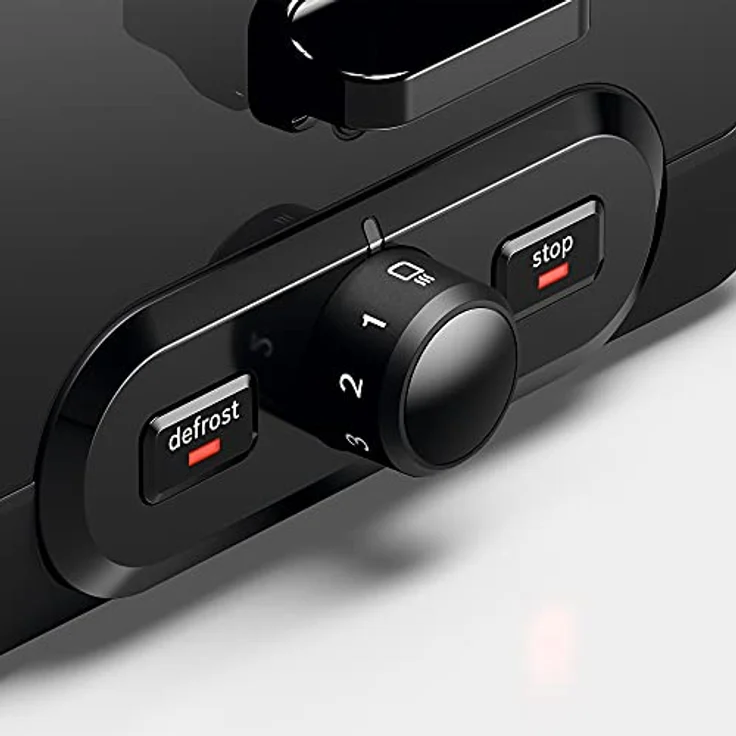 Bosch DesignLine TAT4P420 Toaster, 2 Scheiben, Edelstahl-schwarz – Bild 9