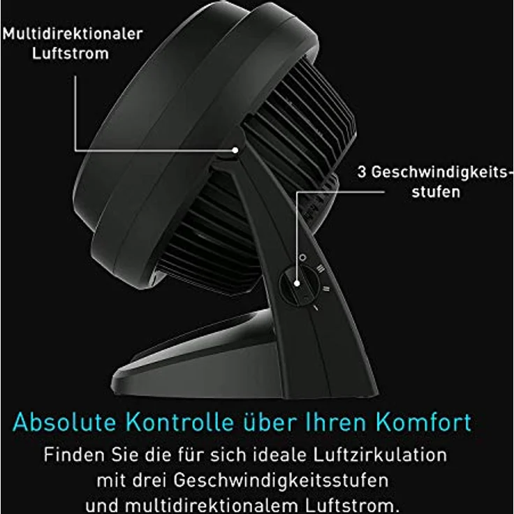 Vornado 630 - Bodenventilator Ventilator Zirkulator - leise, 21 Meter Reichweite – Bild 4