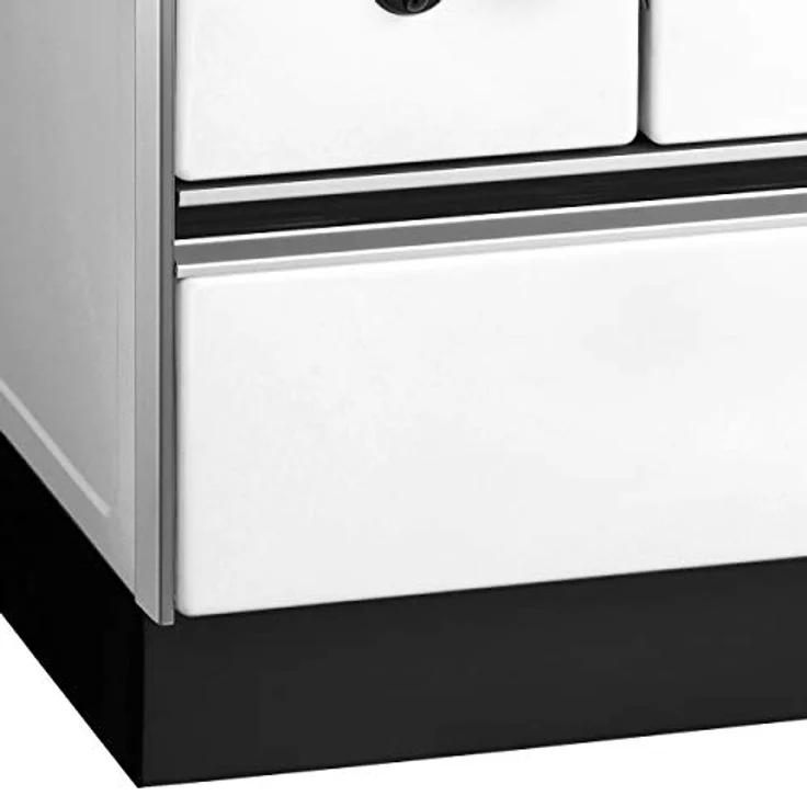 Wamsler Kohle-Holz-Herd K 176 RE, Heizkörper, Weiss - Robuste Stahlplatte, Schamott Brennraum, 5 kW Wärme, erfüllt 1.BImSchV/1.Stufe – Bild 5