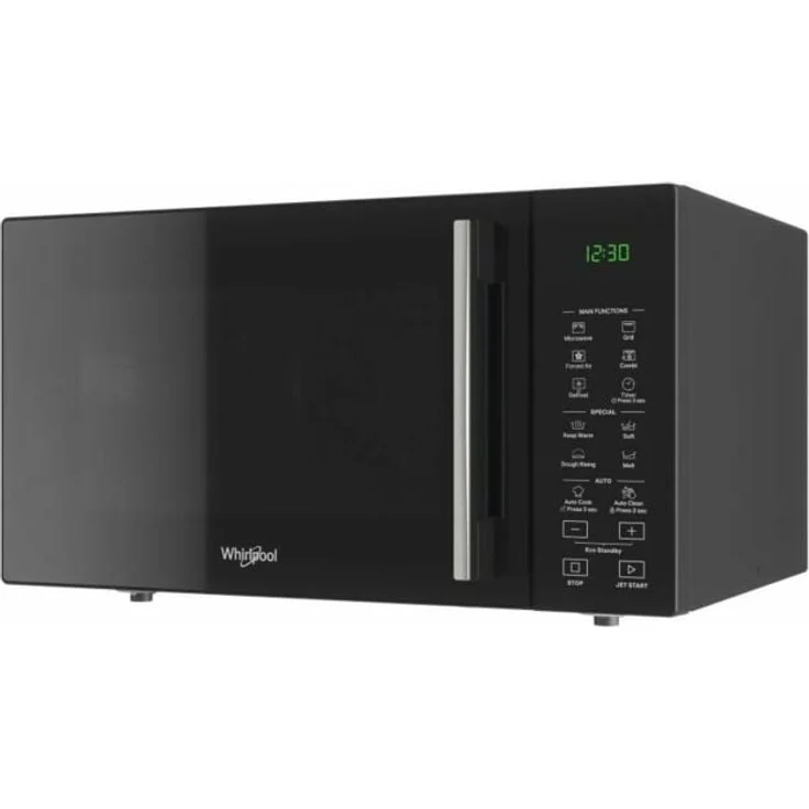 Whirlpool MWP 295 B Kombinierte Mikrowelle, 29 Liter, 900W, Schwarz, mit 6th SENSE-Technologie und Jet-Defrost-Funktion – Bild 1