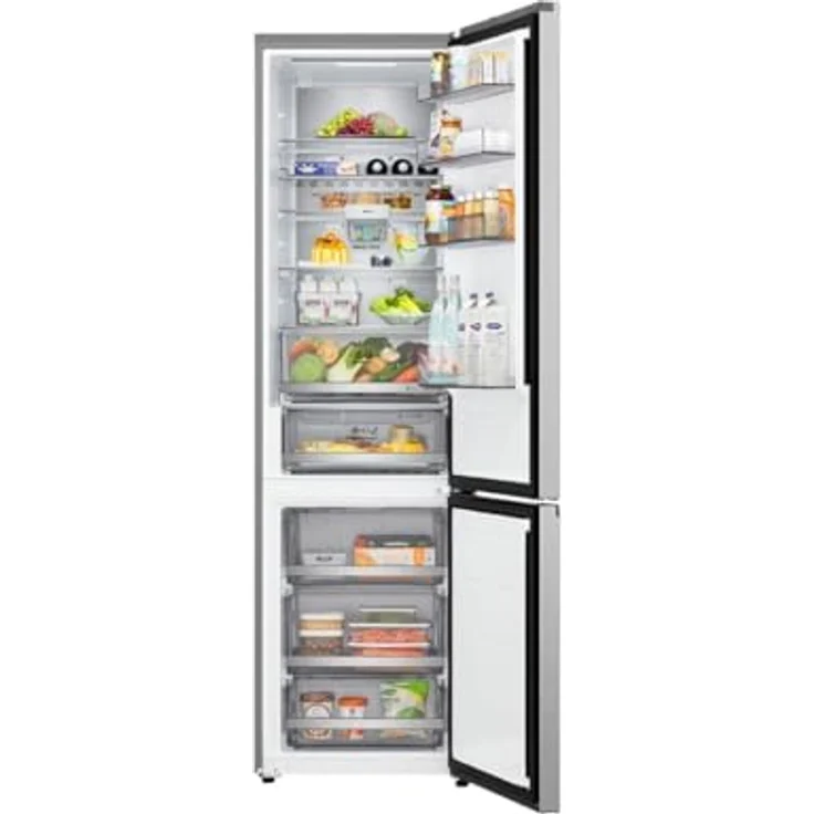 LG GBBS726CMB, 375 l Kühl-Gefrierkombination mit Fresh Zone Fach, silber, Energieeffizienzklasse C – Bild 3