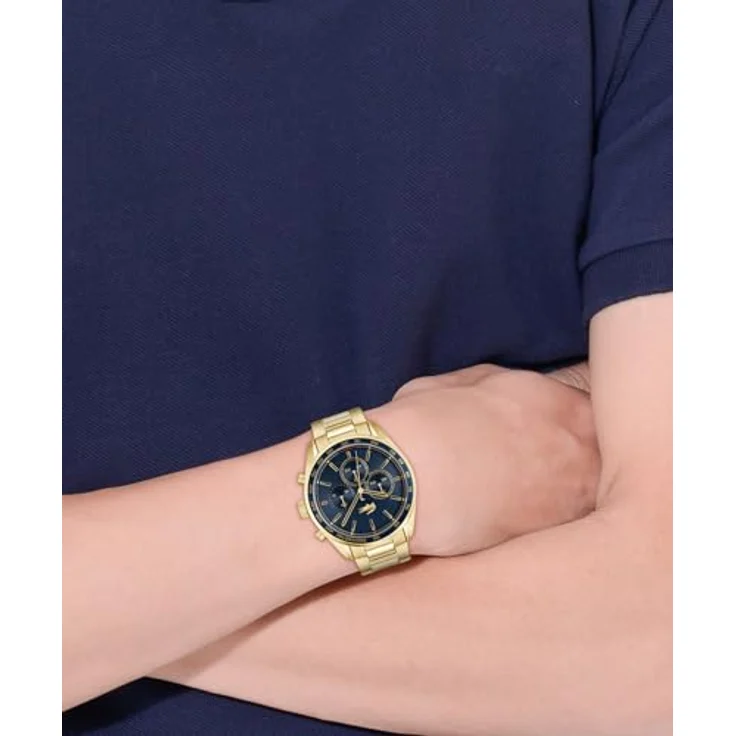 Lacoste LC2011381 Boston Herren Uhr, Chronograph mit Mineralglas, 5 ATM (Duschen) – Bild 5
