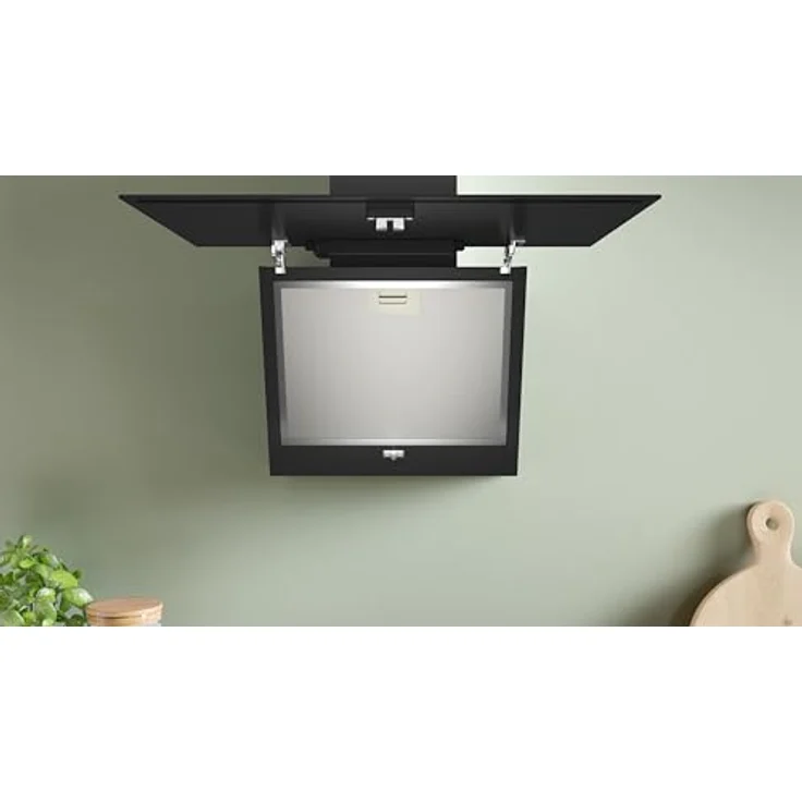 Bosch DWK65DK60 Serie 2 Wandesse, 60 cm breit, Umluft oder Abluft, Leiser Motor, Touch Select Basic, Filtersättigung, Leicht zu reinigender Innenraum, Metallfettfilter – Bild 5