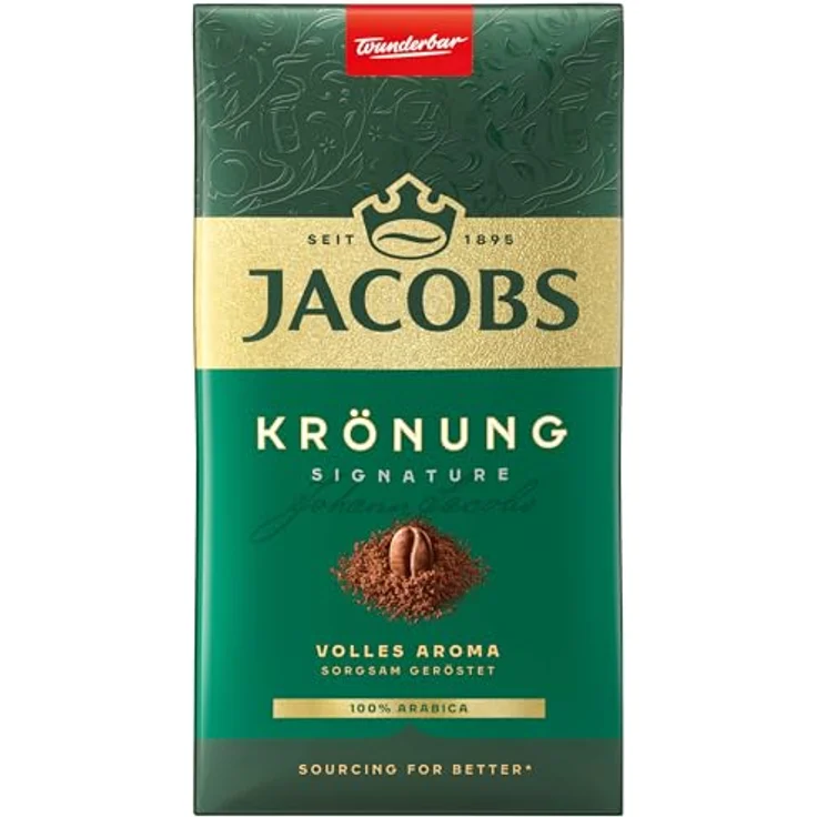Jacobs Filterkaffee Krönung Klassisch, gemahlener Kaffee, 12er Pack (12 x 500 g) – Bild 3