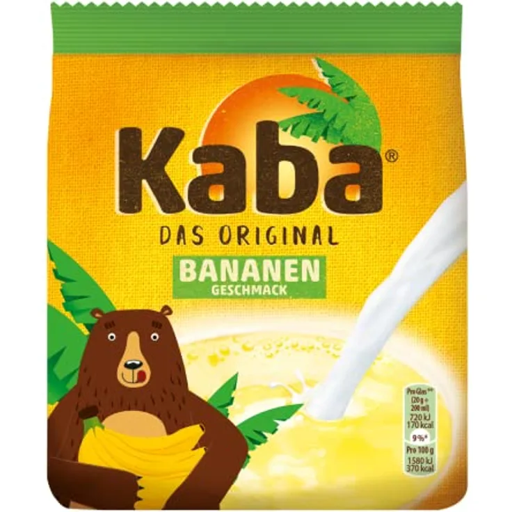 Kaba Bananen Getränkepulver, 400g