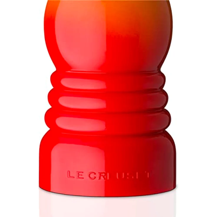 Le Creuset Pfeffermühle, ABS-Kunststoff, 6,2 x 6,2 x 20,8 cm, Keramik-Mahlwerk, Ofenrot – Bild 4