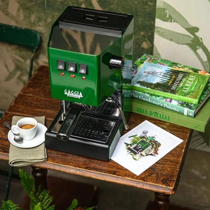 Gaggia Classic EVO, Siebträgermaschine, Grün – Bild 6