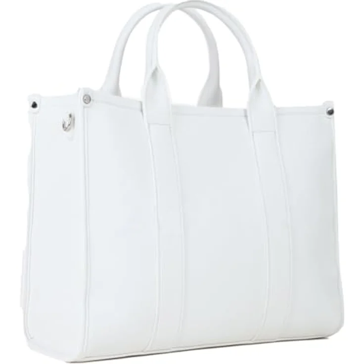 VALENTINO BAGS Shopper Shopping Bag, Bianco (weiß), mit Logo-Prägung und genügend Stauraum – Bild 4