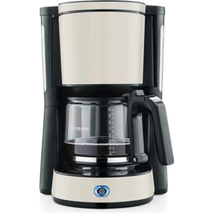 SEVERIN Kaffeeautomat Limited Edition KA 9575 Dusty Beige, Filterkaffeemaschine mit Edelstahlapplikationen und effizientem Heizelement bis 1.000 W – Bild 1