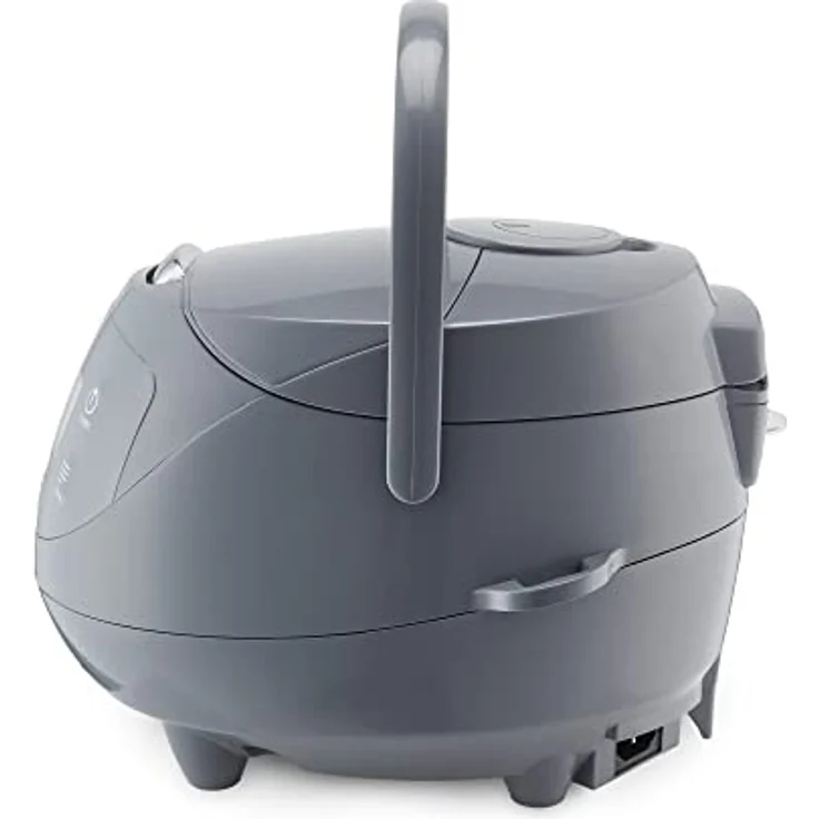 Yum Asia Panda Mini-Reiskocher mit Ninja-Keramikschüssel und Advanced Fuzzy Logic (3,5 Tassen, 0,63 Liter) 4 Reisfunktionen, 4 Multicooker-Funktion, 220–240V (Cobalt Grey) – Bild 5