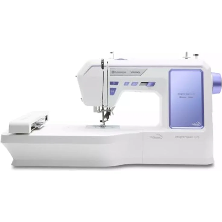 Husqvarna Viking Designer Quartz 29 Näh- und Stickmaschine, 7" Color Touchscreen, 250 Nähstiche, 180 Stickmuster, schwarz – Bild 1