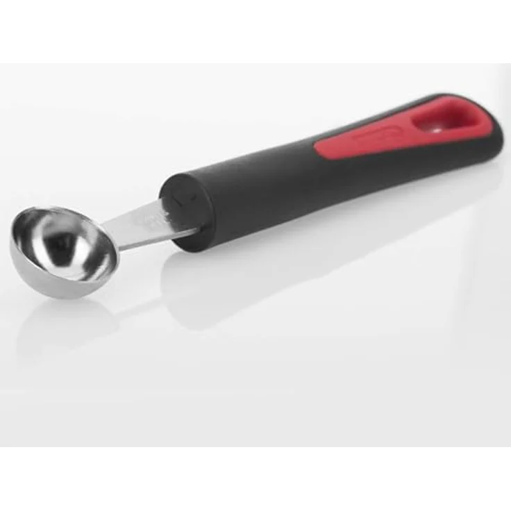 Westmark Aushöhl-Löffel, Obst- und Gemüse-Kugelformer, Ø 26 mm, Rostfreier Edelstahl-Kunststoff, Länge: 17,3 cm, Gallant, Schwarz-Rot-Silber, 29222270 – Bild 6
