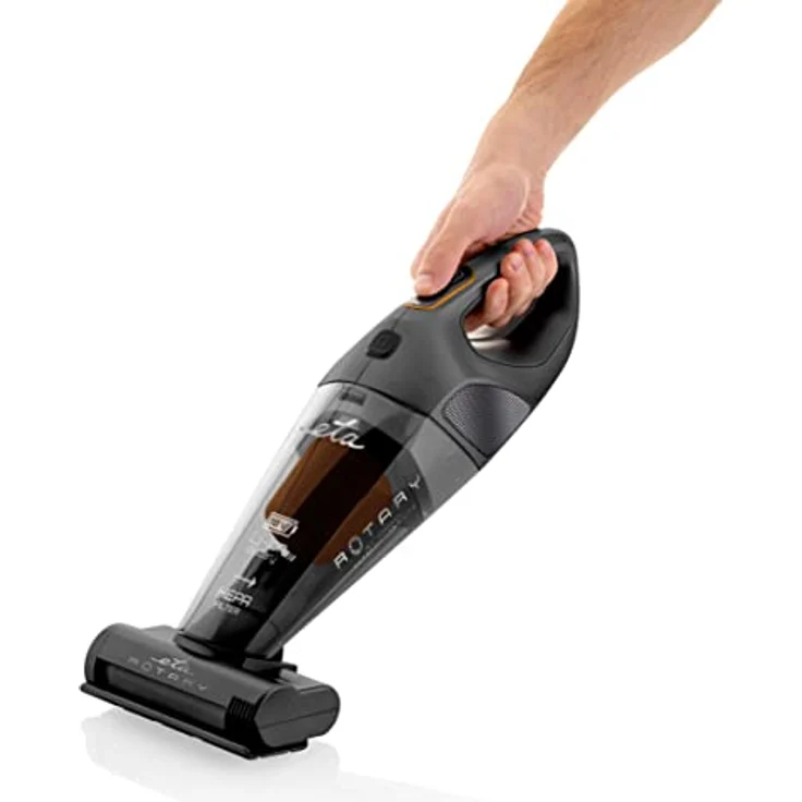 Eta Rotary 2425 Kleinstaubsauger, 30 min Akkubetrieb, 2 Saugmodi, HEPA-Filter, grau – Bild 5