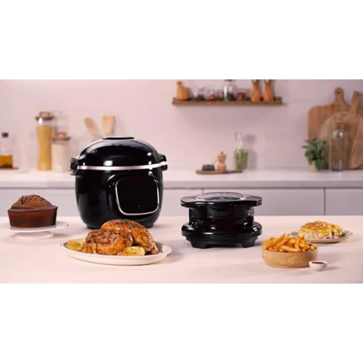 Moulinex Extra Crisp EZ1508, Fritteuse, Schwarz – Bild 4