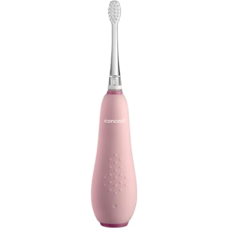 Concept Kido Smile ZK3010, elektrische Zahnbürste für Kinder 1-5 Jahre, pink, sanfte Zahnreinigung, schützt vor Karies, lustiges Design – Bild 4