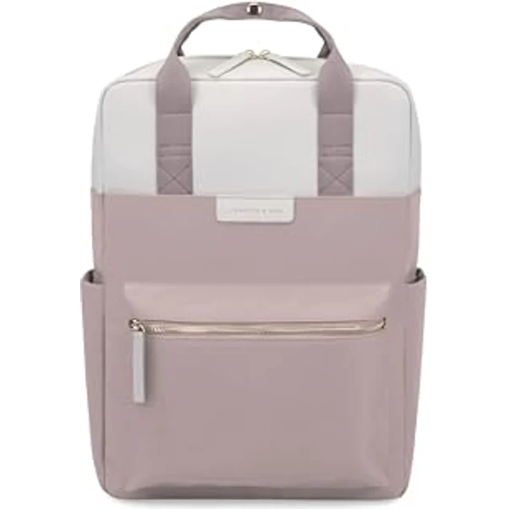 Kapten & Son Bergen City Rucksack, 33,5 cm, aus 100% PET, in dusty rose – Bild 1