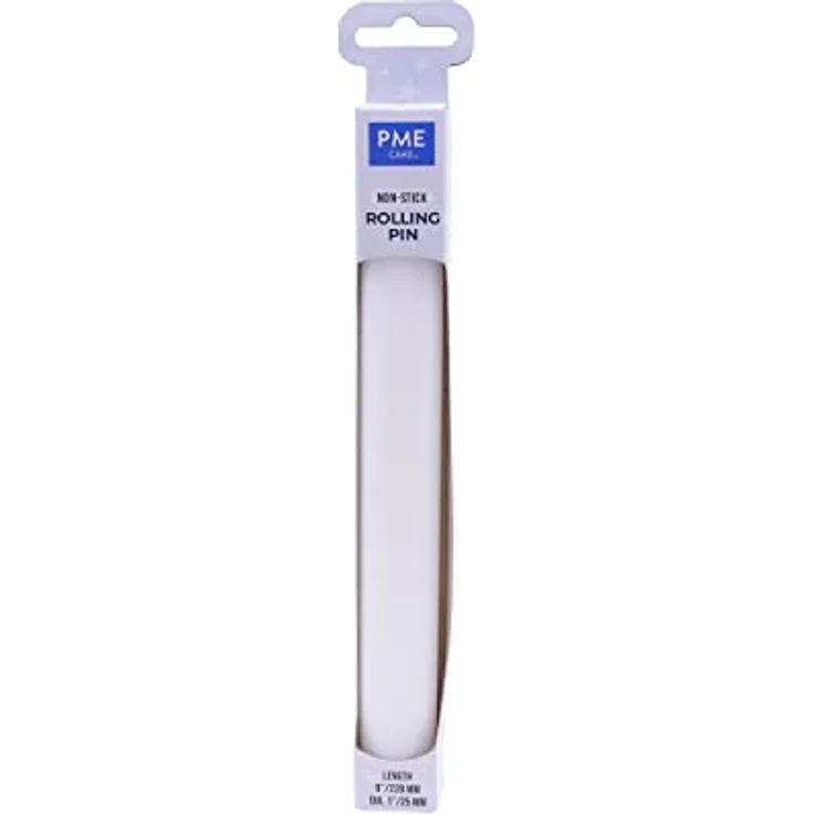 PME PP86 Antihaftbeschichteter Polyethylen-Ausrollstab 23 cm, Kunststoff, White, cm, 29 x 6.06 x 2.08 cm, 1 Einheiten – Bild 4