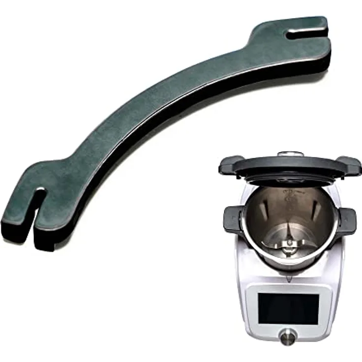 mixcover Deckelhalter kompatibel mit Monsieur Cuisine Connect und Monsieur Cuisine Smart Deckel, Tropfschutz zum Aufstellen und Abtropfen, Zubehör für Monsieur Cuisine Connect Monsieur Cuisine Smart