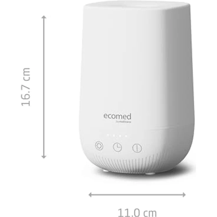 Medisana ecomed AD-50E Aroma Diffuser Raumerfrischer mit LED-Farbwechsel in 6 Farben – Bild 2
