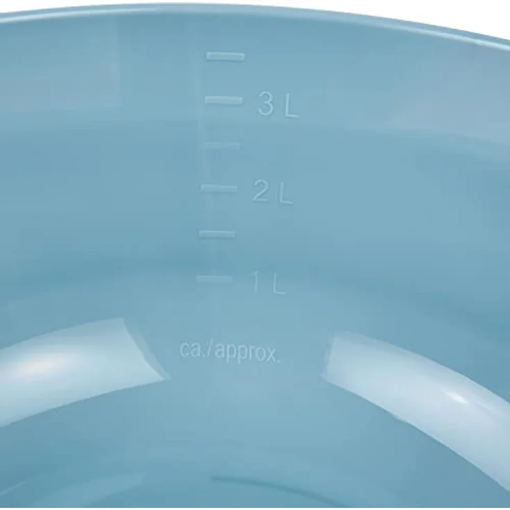 keeeper Universal-Schüssel mit Ausguss, Rund, 3,5 l, Ø 28 cm, Björk, Nordic Blue – Bild 4