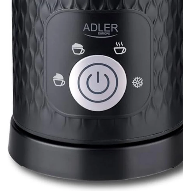 Adler AD 4494 d Milk frother, Frothing and heating, Black, Milchaufschäumer, Schwarz – Bild 3