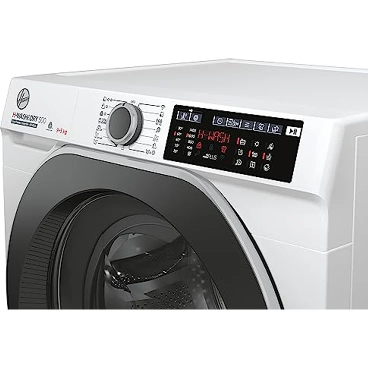 Hoover H-WASH&DRY 500 HD 495AMBS/1-S Waschtrockner/Energieeffizienzklasse D/A/Füllmenge Waschen 9 kg/Trocknen 5 kg/Active Steam/BPM Inverter Motor/Mix-Power-System/WiFi + Bluetooth - Preisvergleich – Bild 4