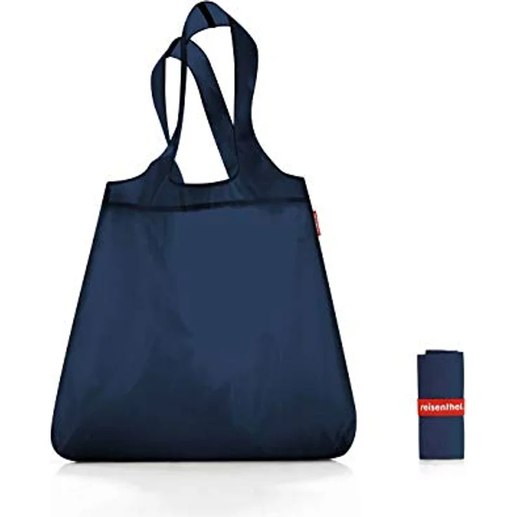 Reisenthel Mini Maxi Shopper, Einkaufstasche 43,5 cm, schwarz, faltbar, leicht, ideal für Einkäufe – Bild 1