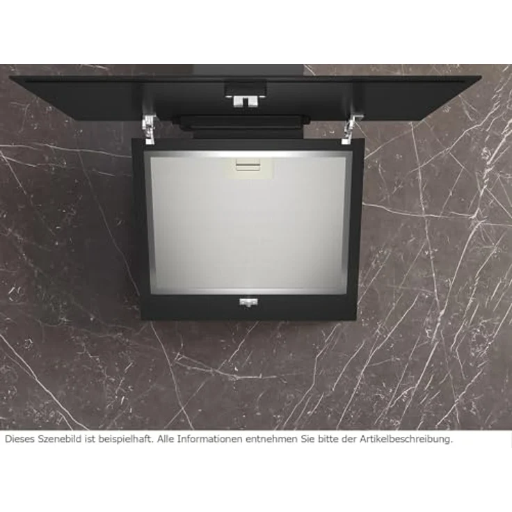 Siemens LC65KDK6K Kopffreihaube 60 cm, Schwarz Klarglas, touchControl, LED-Beleuchtung, automatische Filtererinnerung – Bild 4