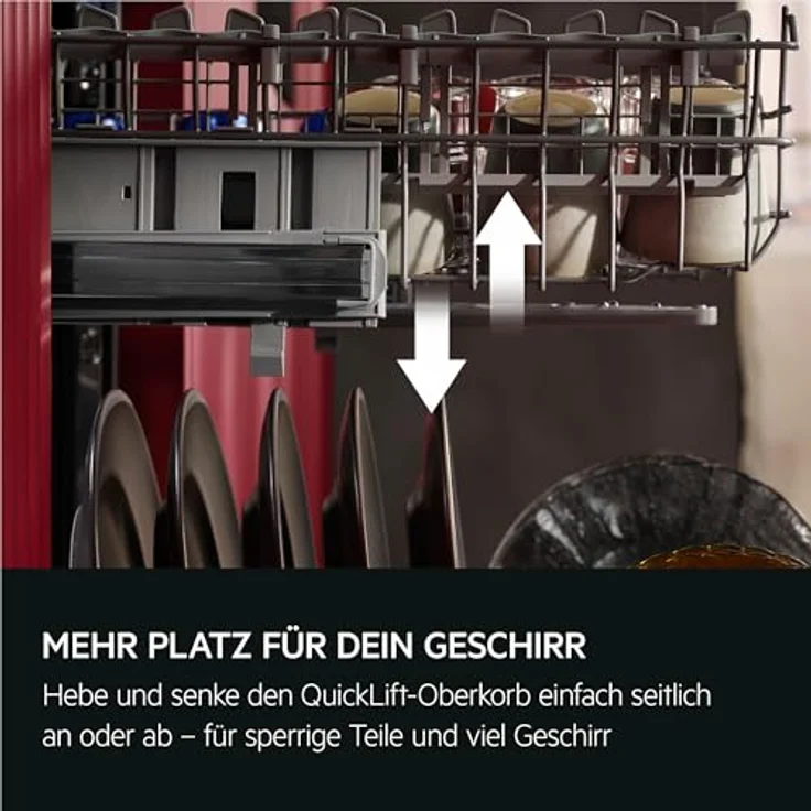 AEG GI620C2SC 6000 Geschirrspüler, vollintegrierbar, 44 dB (A), C, mit SatelliteClean® Sprüharm und AirDry Trockentechnologie – Bild 11
