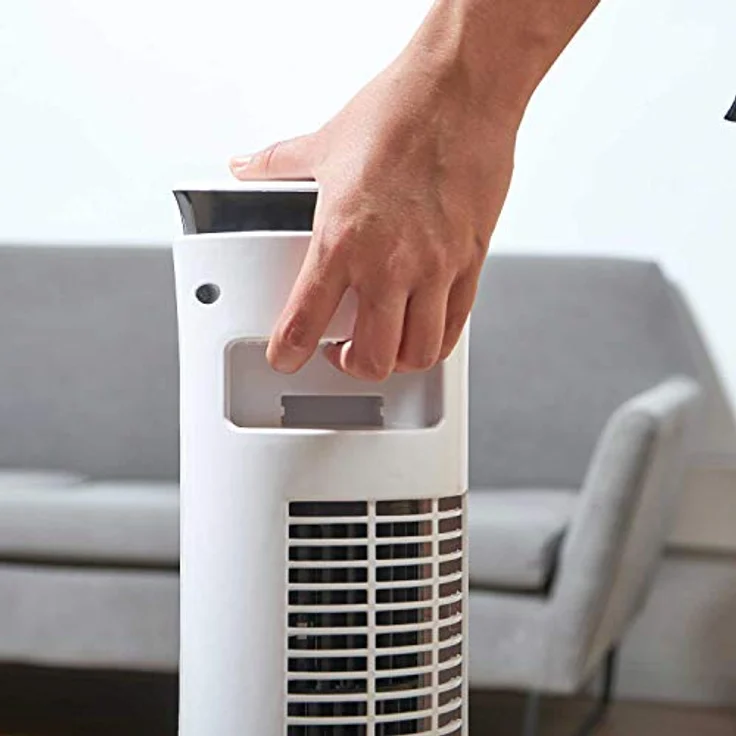 Black + Decker BXEFT47E Turmventilator, 45, Kunststoff, Ohne Fernbedienung, 81 cm, weiß – Bild 4