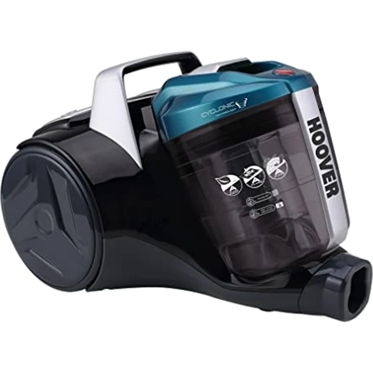 Hoover BR31 PET BR31PET, Beutelloser Bodenstaubsauger mit Mini-Turbobürste für Tierhaare, 700 W, blau – Bild 5
