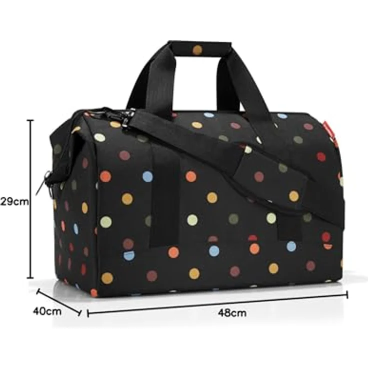 REISENTHEL® Einkaufsshopper allrounder L dots, allrounder L - Geräumige Reisetasche mit Punktmuster, 30 l Volumen – Bild 7