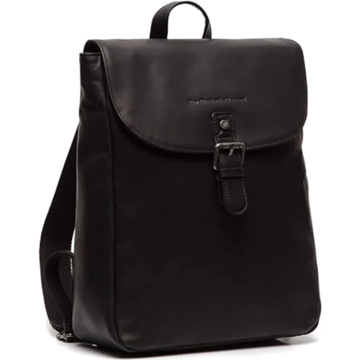 The Chesterfield Brand 0 Daypack, 34 cm, schwarzes Leder, 100% Leder, 26.5 cm x 10.5 cm – Bild 1