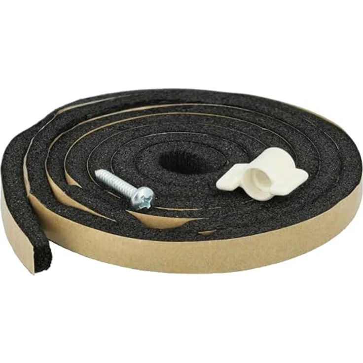 vhbw 4x Aktivkohlefilter kompatibel mit Siemens LB75564/03, LB75564/02, LB75564/01, LB57564/07 Dunstabzugshaube + Befestigungsmaterial, schwarz/weiß – Bild 3