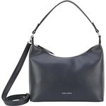 Gerry Weber Principle Schultertasche 30 cm, Handtasche aus hochwertigem Polyurethan, Blau mit verstellbarem Umhängeriemen