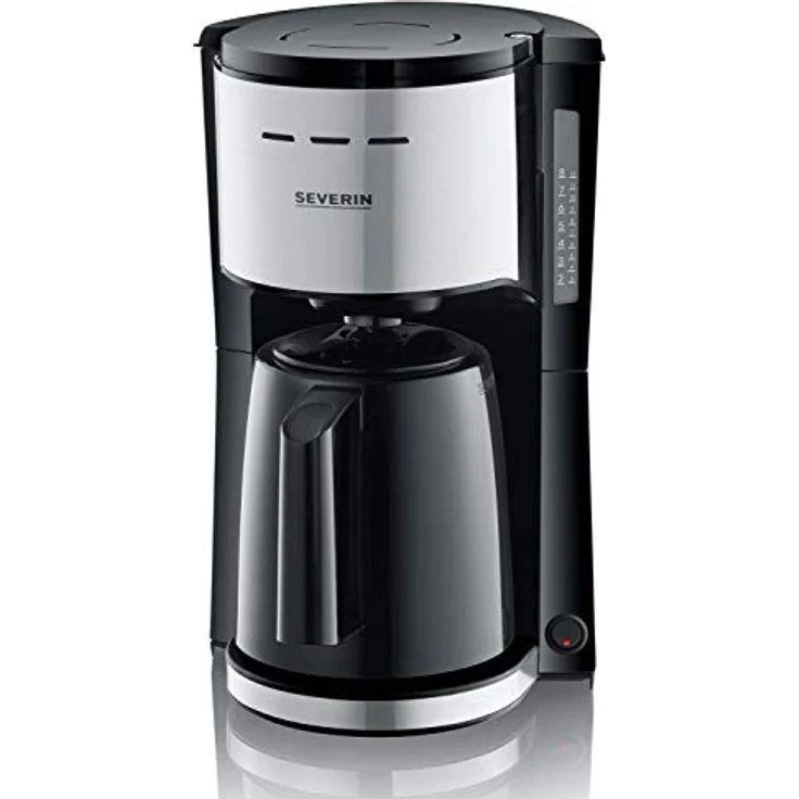 Severin KA 9251 Filterkaffeemaschine mit Thermokanne - schwarz-Edelstahl #4008146033551 – Bild 2