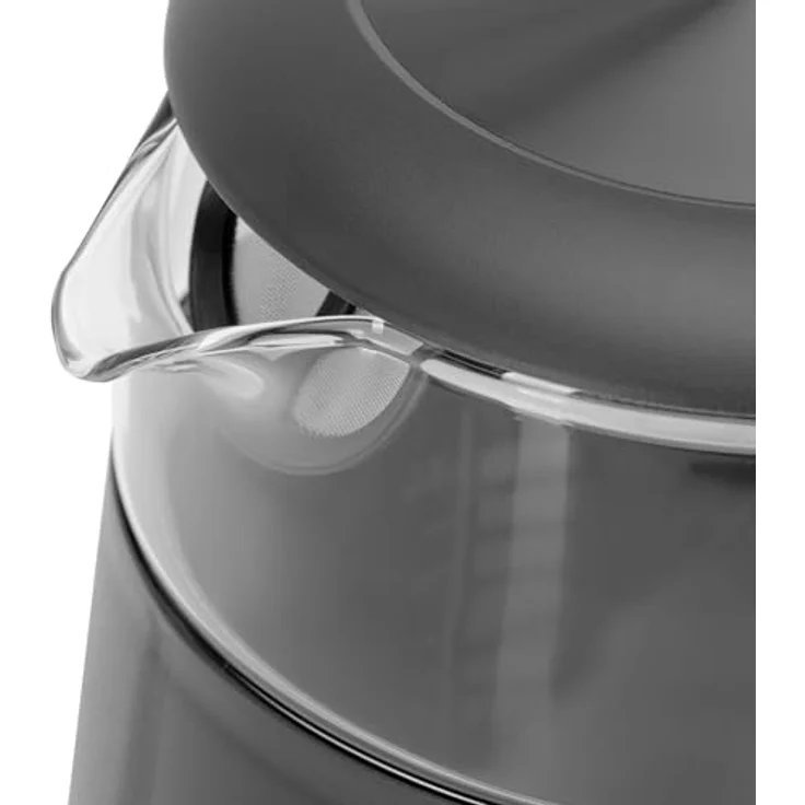 ADLER Wasserkocher AKS 2200, 1,7L mit Touchpanel, 5 Temperaturprogrammen, Warmhaltefunktion und LED-Display, mit Filter – Bild 4