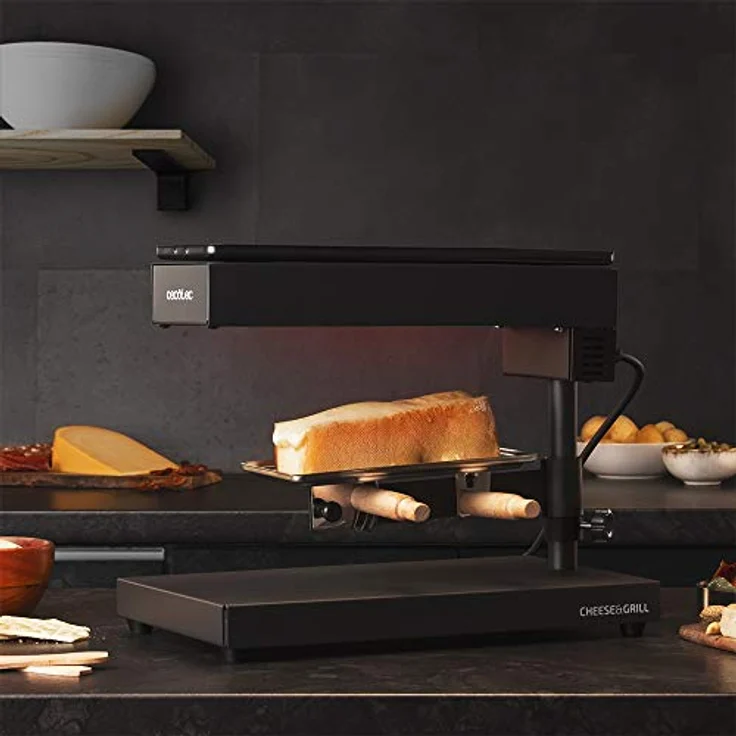 Cecotec Elektrogrill Cheese&Grill 6000 600W Schwarz – Bild 3
