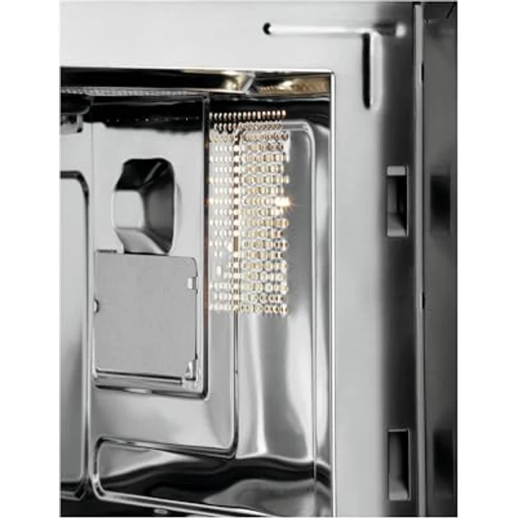 Bartscher 9231D-GR Gastro-Mikrowelle mit Grill, 900 Watt, 23 Liter Garraum, Auftauen, Drehregler, silber – Bild 6