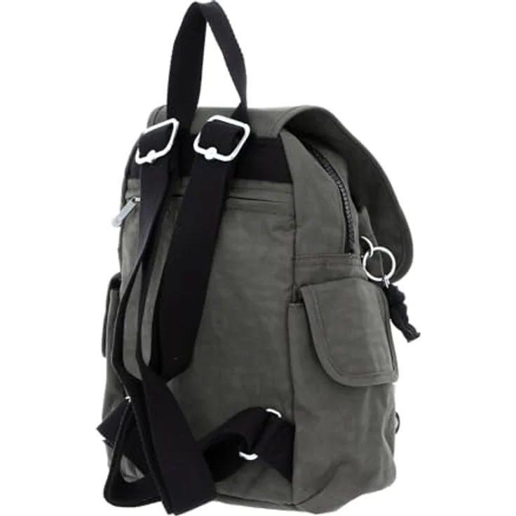 Kipling Basic City Pack Mini City Rucksack, 29 cm, 100% Polyamid, olivgrün – Bild 5