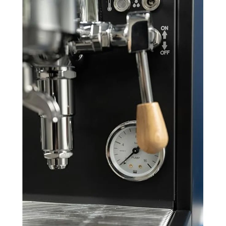 La Pavoni New Mini Cellini Espressomaschine, Pumpendruckmanometer, Edelstahlgehäuse – Bild 5