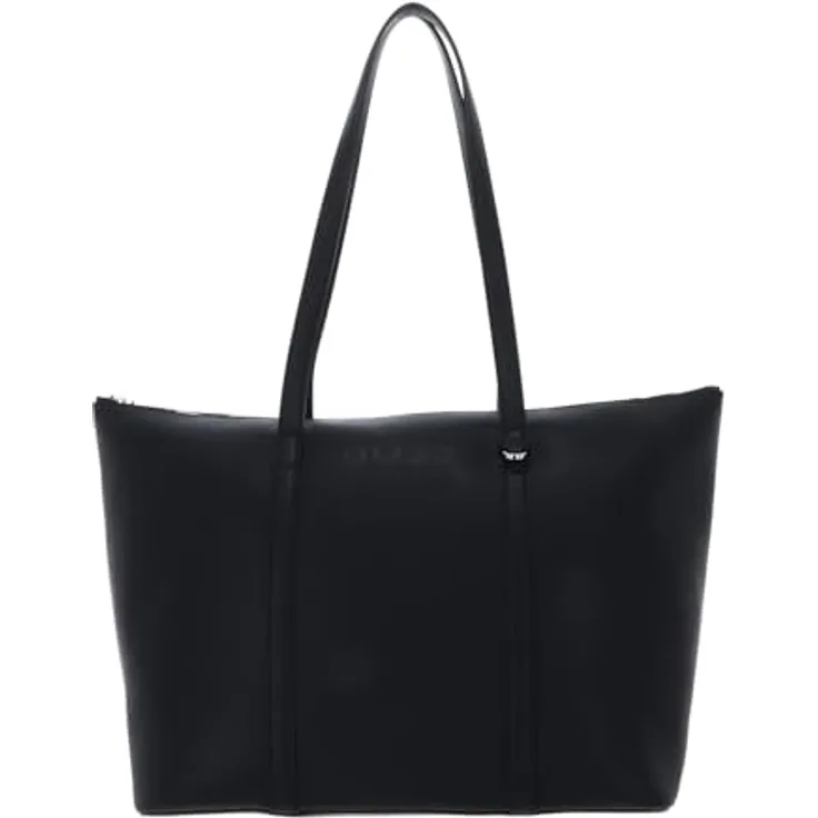 Boss Addison Shopper Tasche, 39 cm, schwarz, 100% Polyurethan, ideal für Einkauf und Alltag