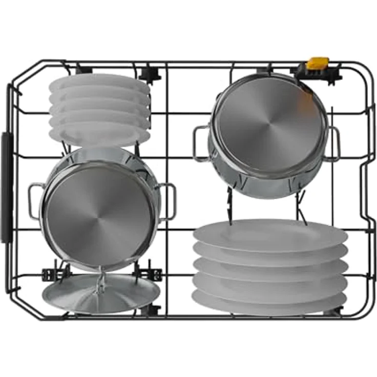 Bauknecht BK6FC11BS7A0X Geschirrspüler, freistehend, 450 mm, Edelstahl, 41 dB (A), C, mit ProSpace Besteckschublade und PowerClean Technologie – Bild 10