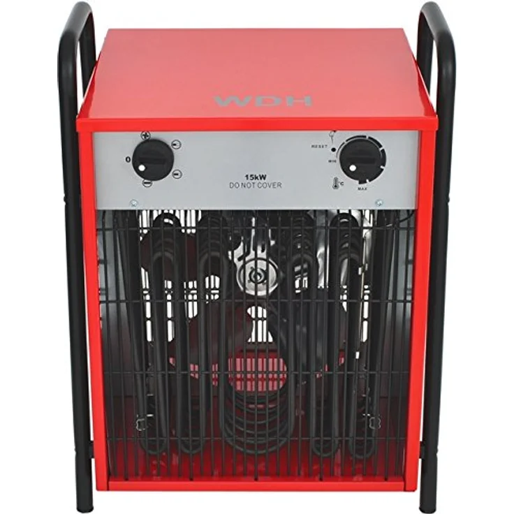 Aktobis Bauheizer Elektroheizer Heizgebläse WDH-IFH15 (15 kW - 32 A), Heizgerät – Bild 2