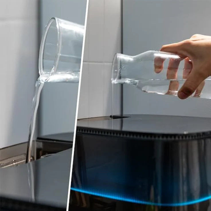 Cecotec Cecofry Neon 5000, Heißluftfritteuse 1500 W mit 5 Litern Fassungsvermögen, 10 voreingestellten Menüs und integrierter Wasserdosierautomatik – Bild 3
