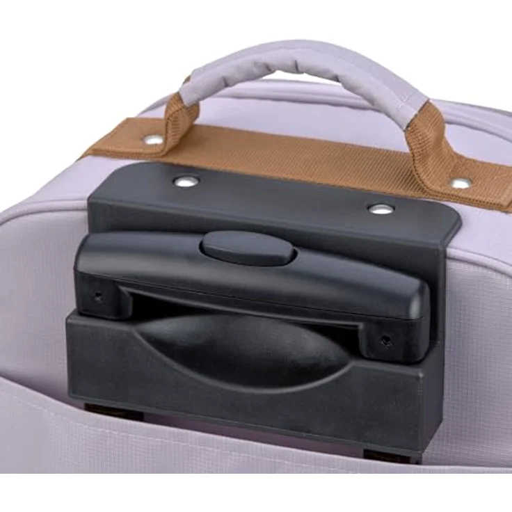 LÄSSIG Kinderkoffer Little Gang, 22 L, wasserabweisend, mit Teleskopgriff und bunten Patches, blau – Bild 6