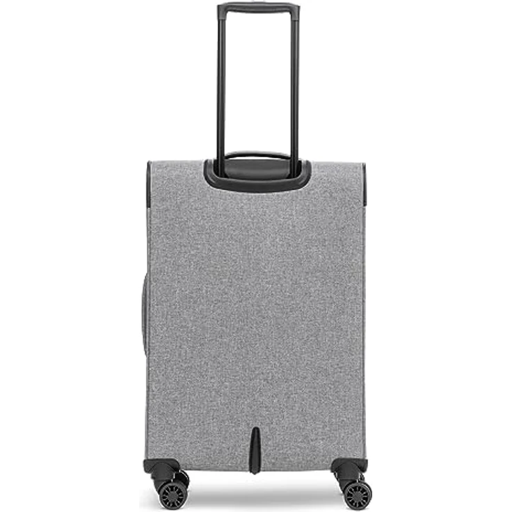 REDOLZ Essentials 12 Koffer-Set 3-teilig für Damen & Herren | leichte & stabile Reise-Trolleys, hochwertiges Softcase, 4 Doppelrollen & TSA-Schloss (erweiterbar mit Dehnfalten) – Bild 4