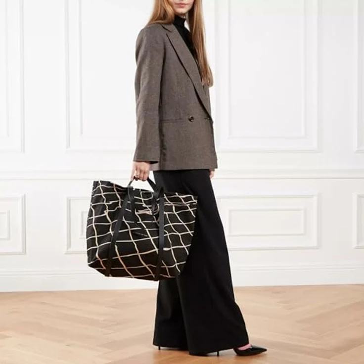 Liebeskind Berlin Shopper Aurora AURORA POOL PRINT, Textil, schwarz, mit Innentasche und Logoprägung - Preisvergleich – Bild 2
